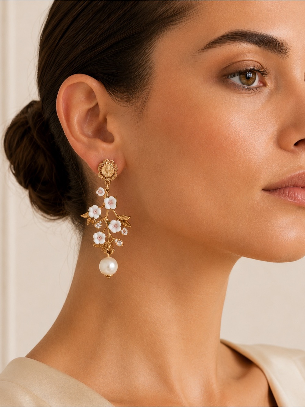 Vintage | Ornate Italian Statement Earrings